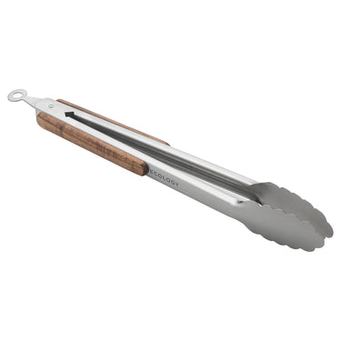 Provisions Wood & Metal Tongs